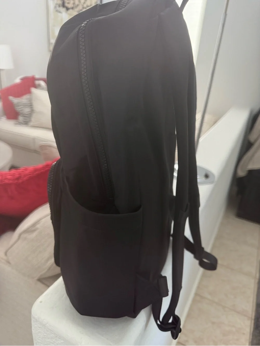 Lululemon Everywhere Backpack 22L Black NWOT Tech Canvas Laptop Bag